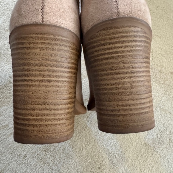 Qupid Women's Tan Ankle Boots size 8.5 - Picture 4 of 5